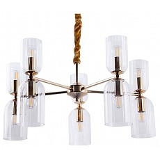 Подвесная люстра arte lamp charm a1623lm-10go